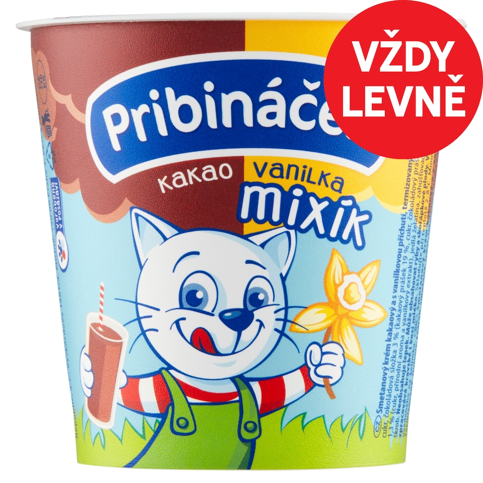 image 1 of Pribináček Mixík Cocoa-Vanilla 125g