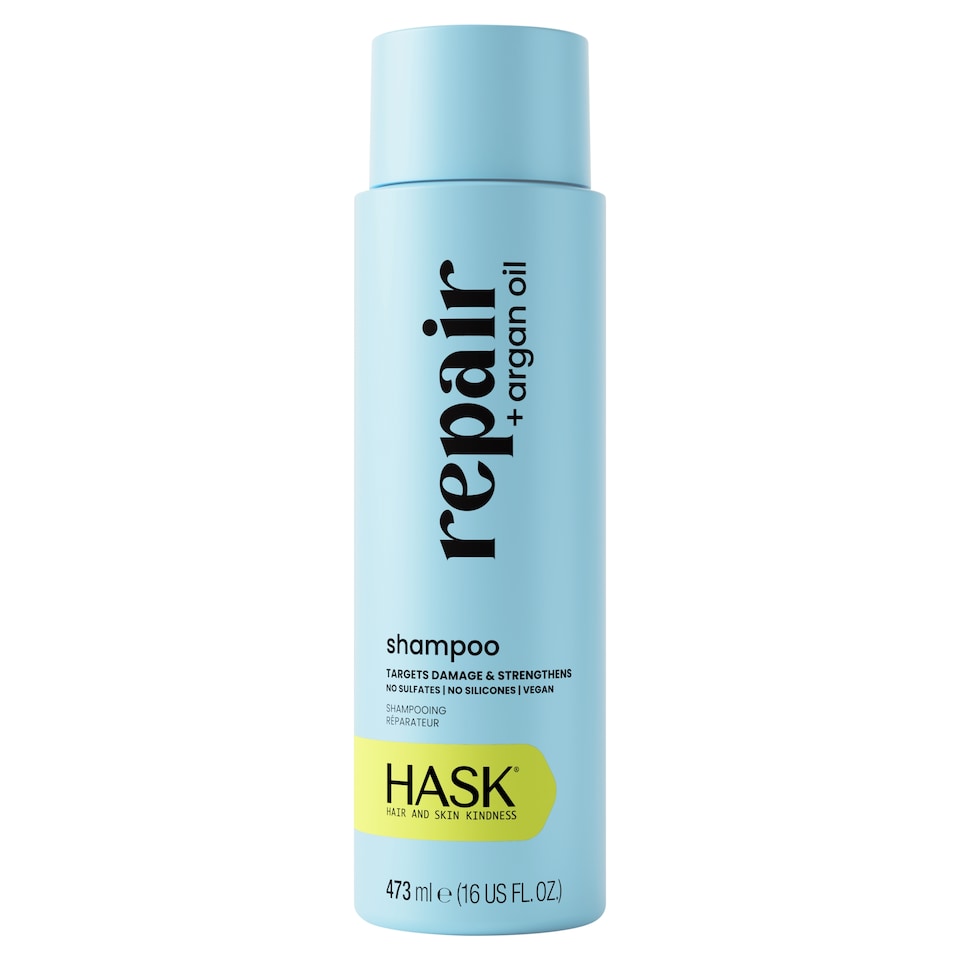 Hask Repair + Argan Oil Shampoo (473ml)