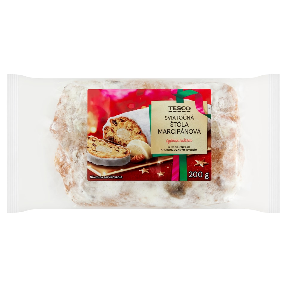 Tesco Marzipan Holiday Stole 200 g