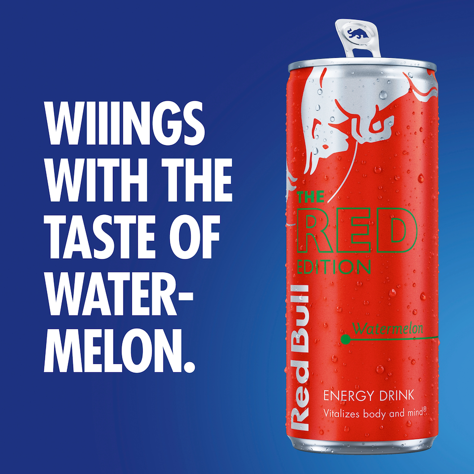 image 1 of Red Bull Red Watermelon Edition 4 X 250Ml