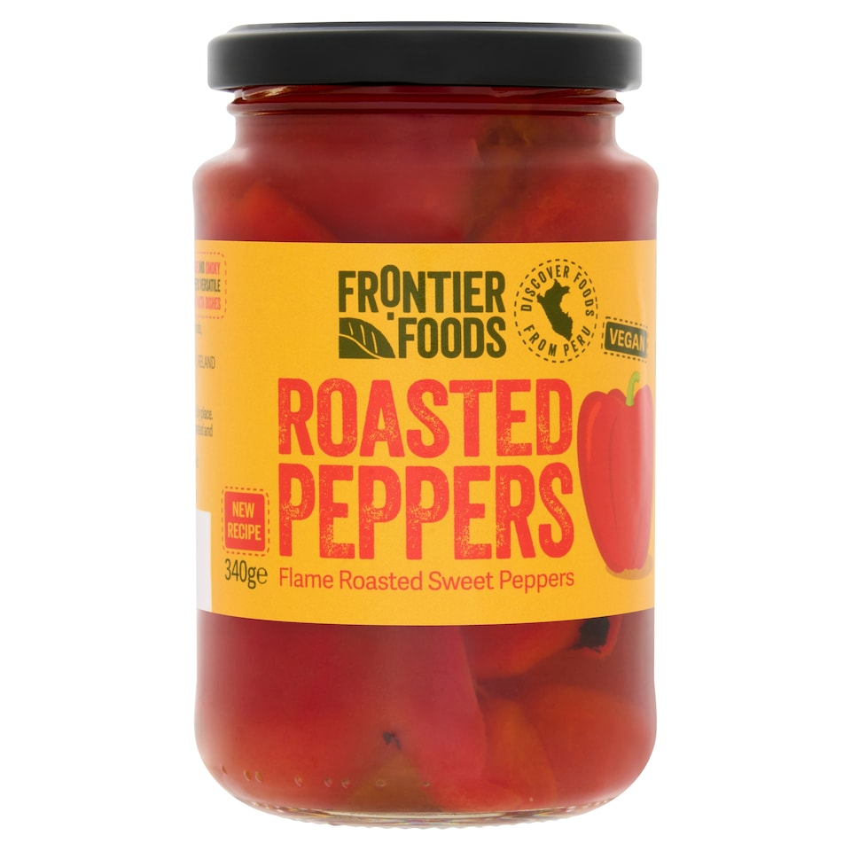 Frontier Foods Roasted Peppers 340G