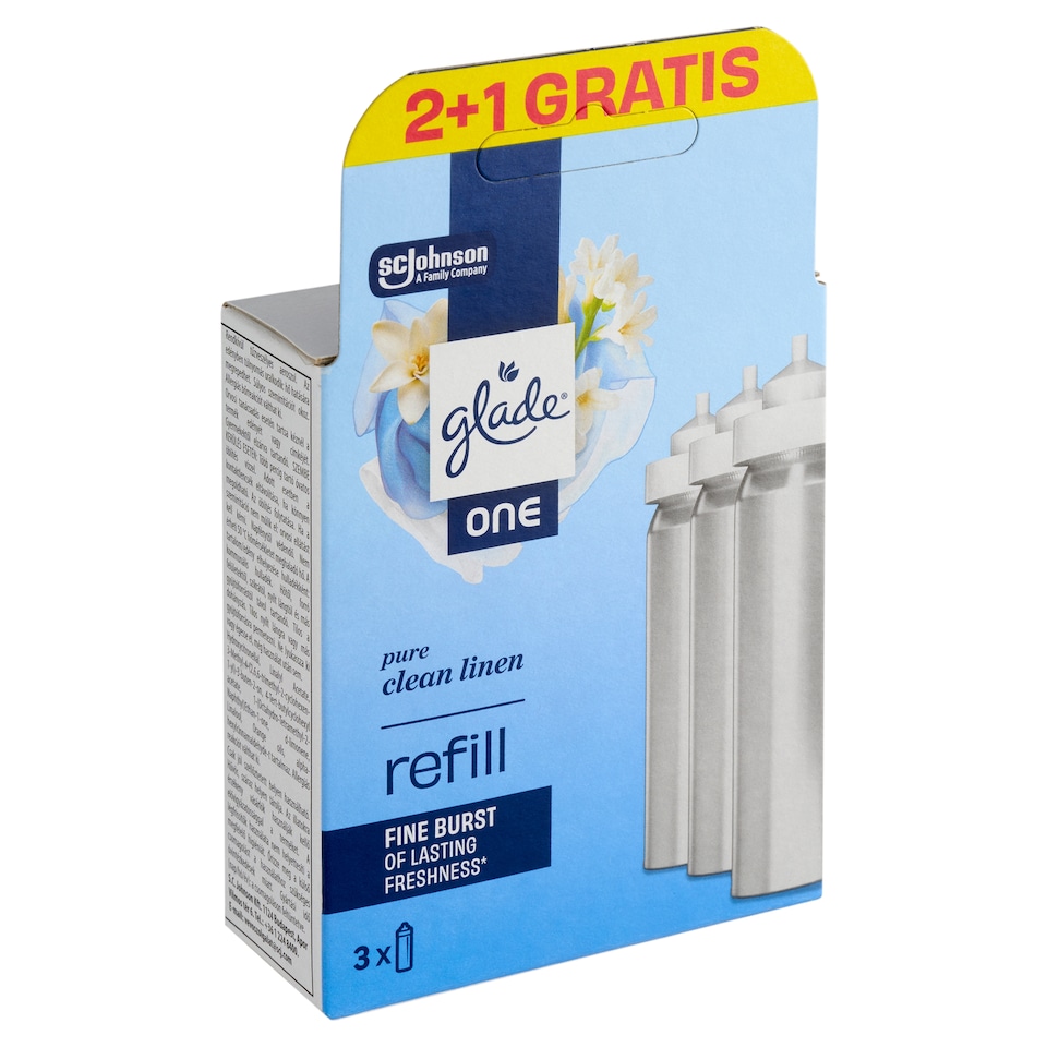 image 1 of Glade One Pure Clean Linen Refill 3 x 10ml (30ml)