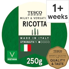 Tesco Ricotta Cheese 250 G