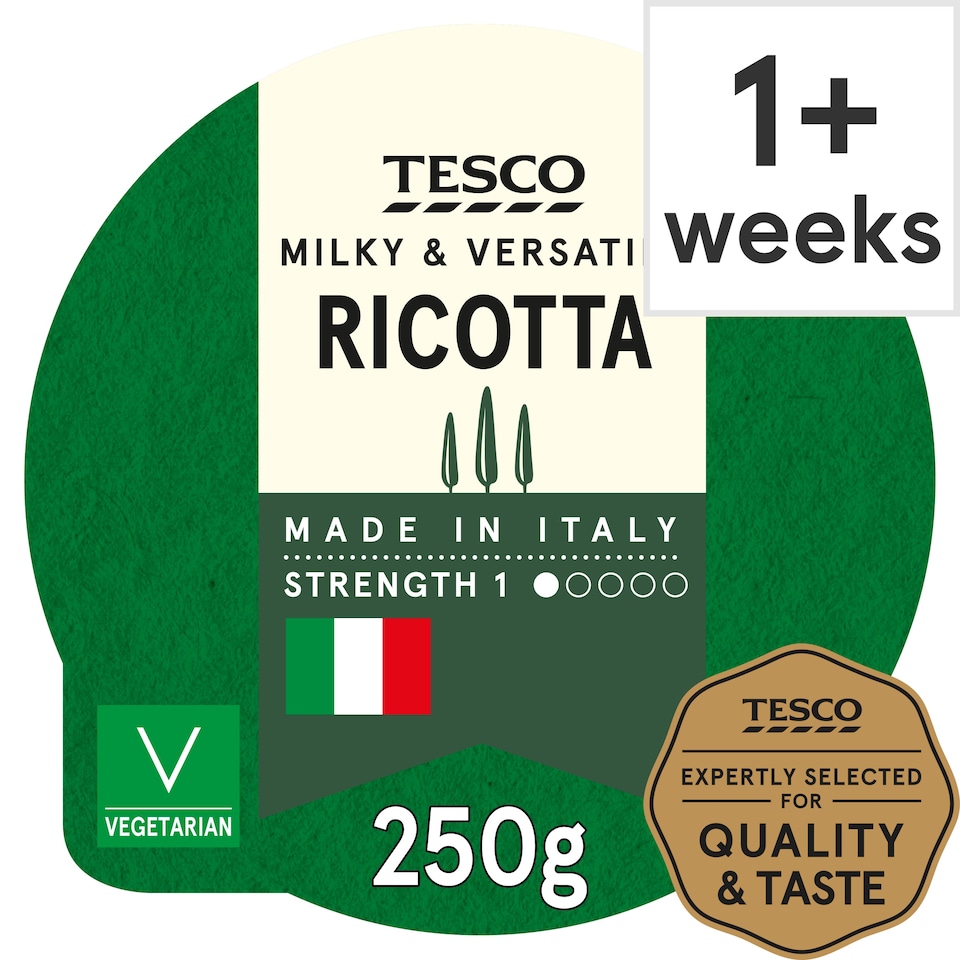 Tesco Ricotta Cheese 250 G