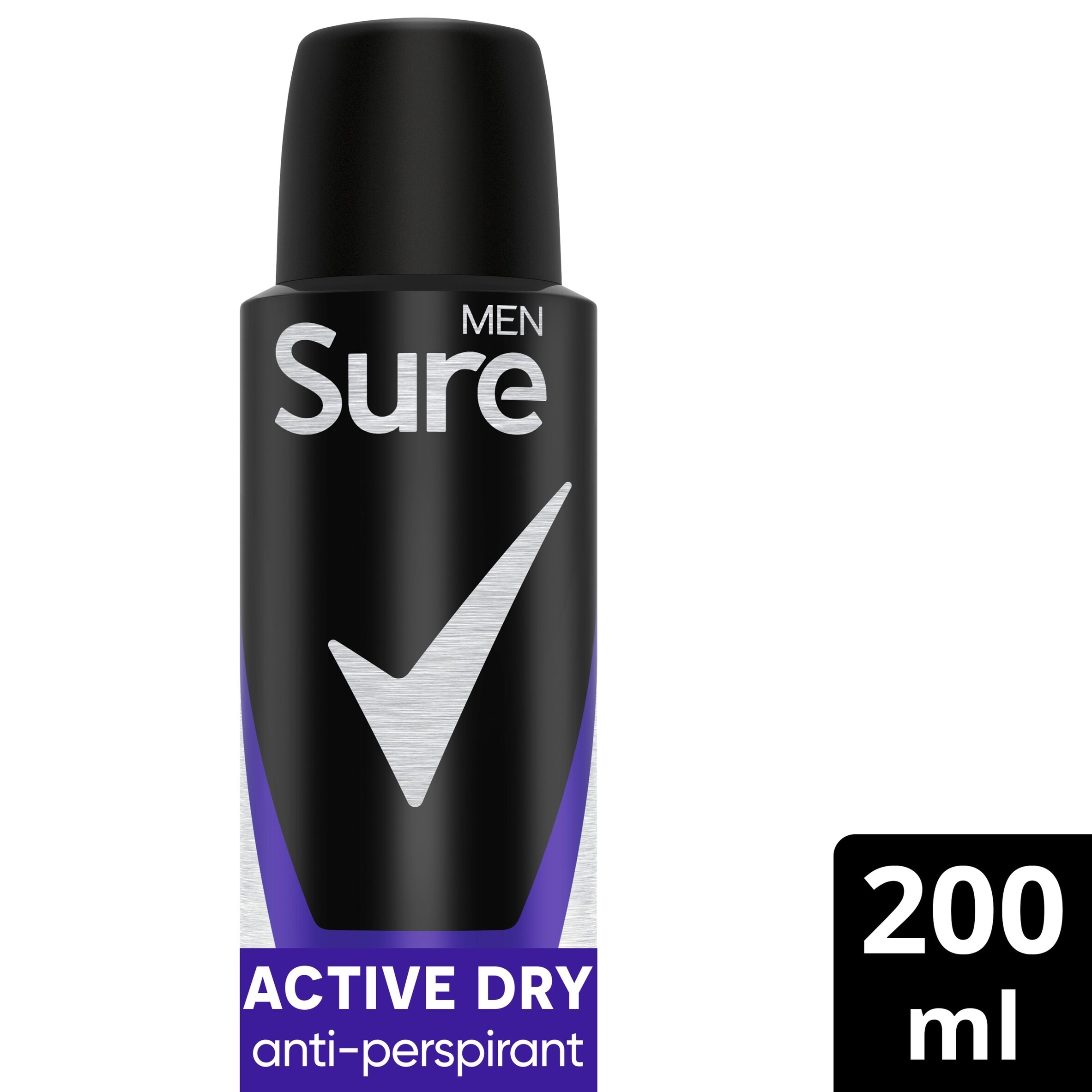 Sure Men Active Dry 48h Antiperspirant Deodorant 200ml