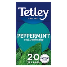 Tetley Herbal Fresh Mint 20 Tea Bags 32G