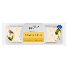 Tesco Finest Greek Style Chicken & Feta Seeded Tortilla Wrap