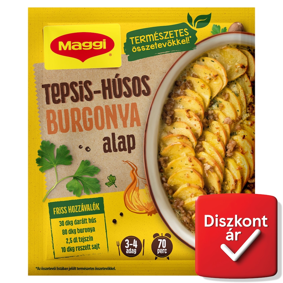 Maggi tepsis-húsos burgonya alap 46 g