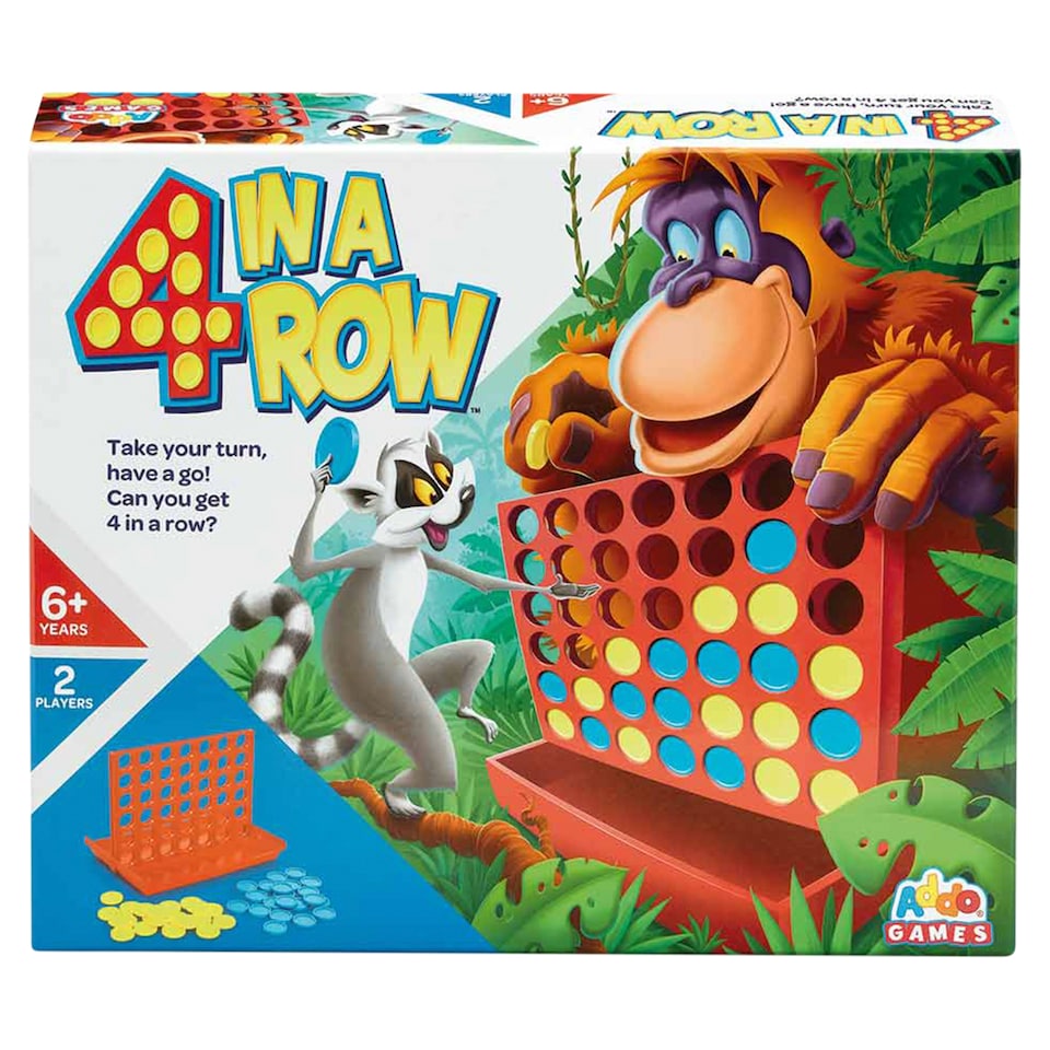 Addo Négyet egy sorba! társasjáték 1. kép