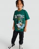 image 1 of Minecraft Beware of the Dark Pure Cotton T-Shirt in Green