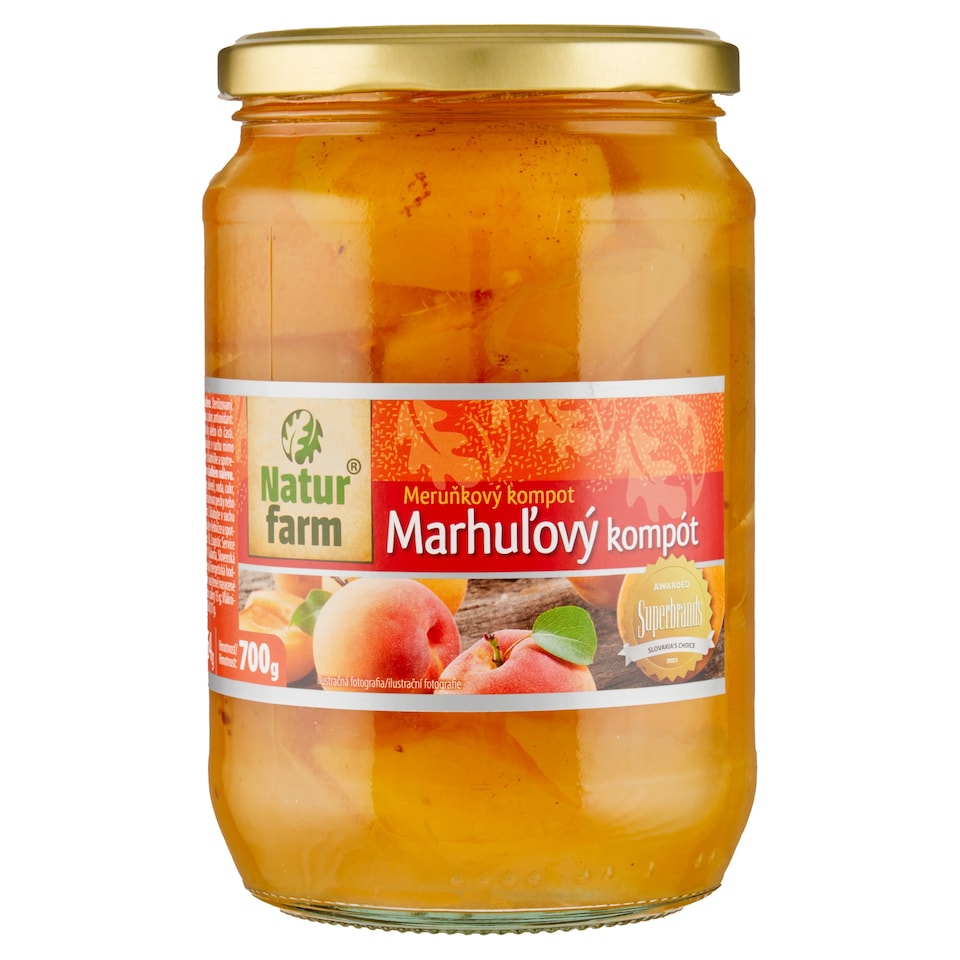 obrázok 1 z Natur Farm Marhuľový kompót 700 g