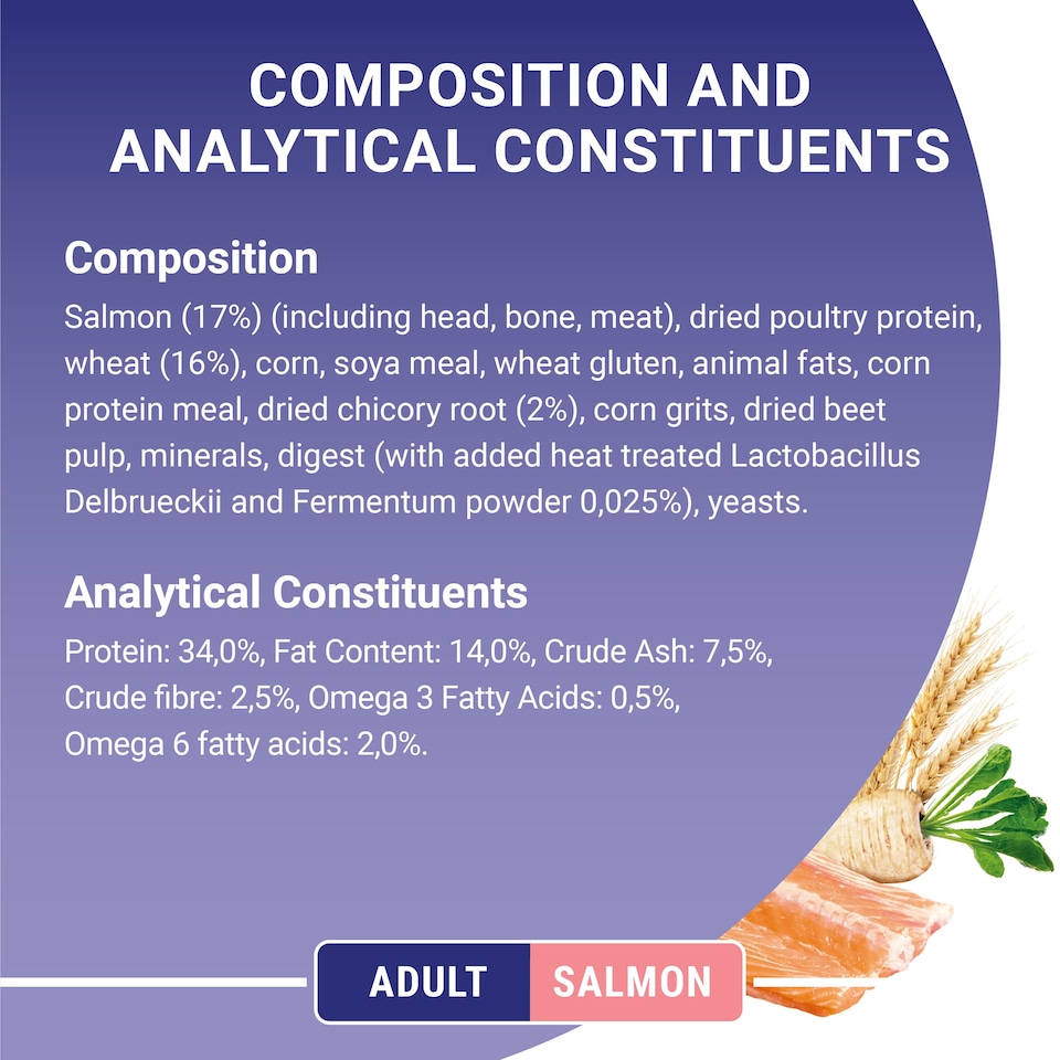 image 1 of Purina One Cat Adult Salmon & Whole Grain 800G
