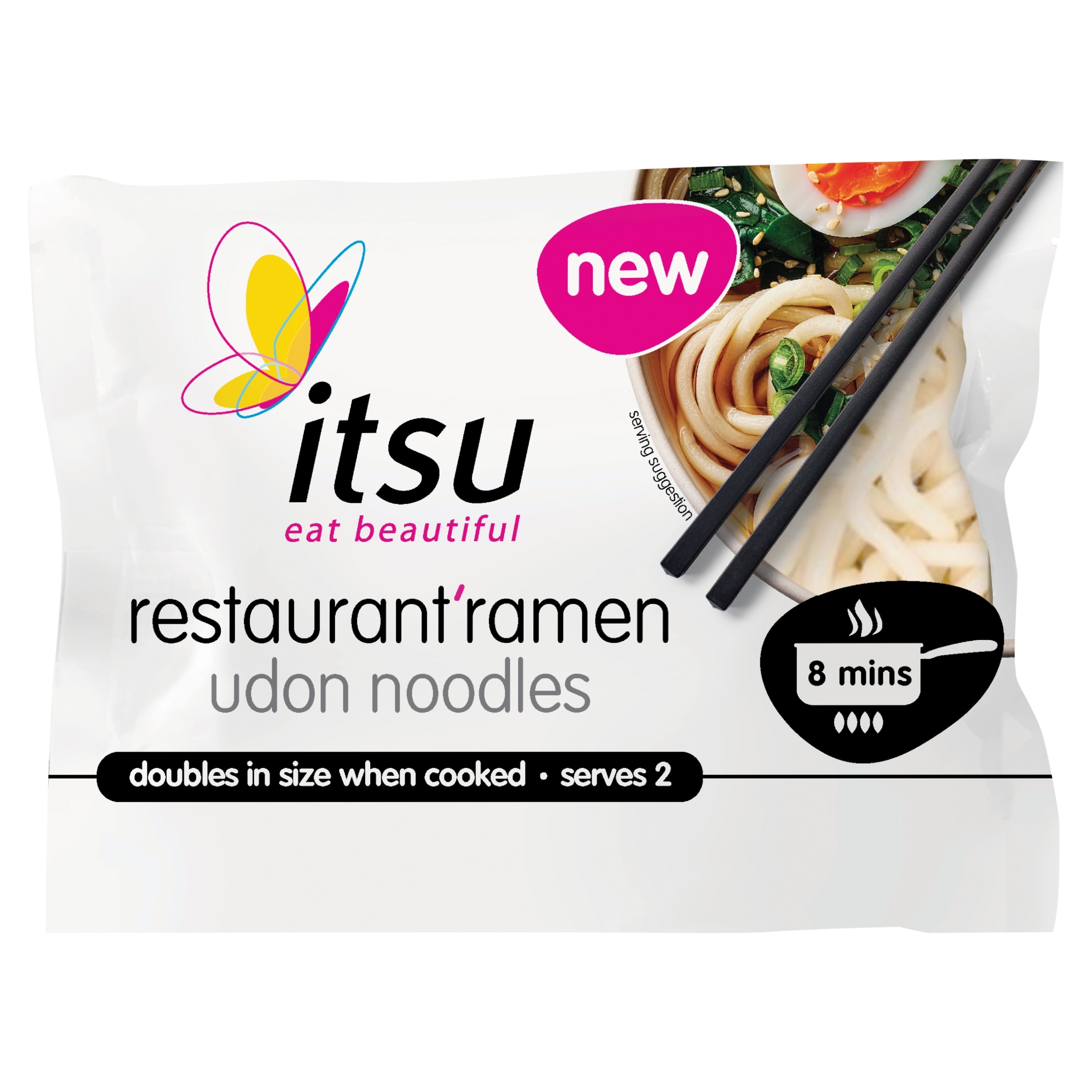 itsu chilled restaurant ramen udon noodles 200g
