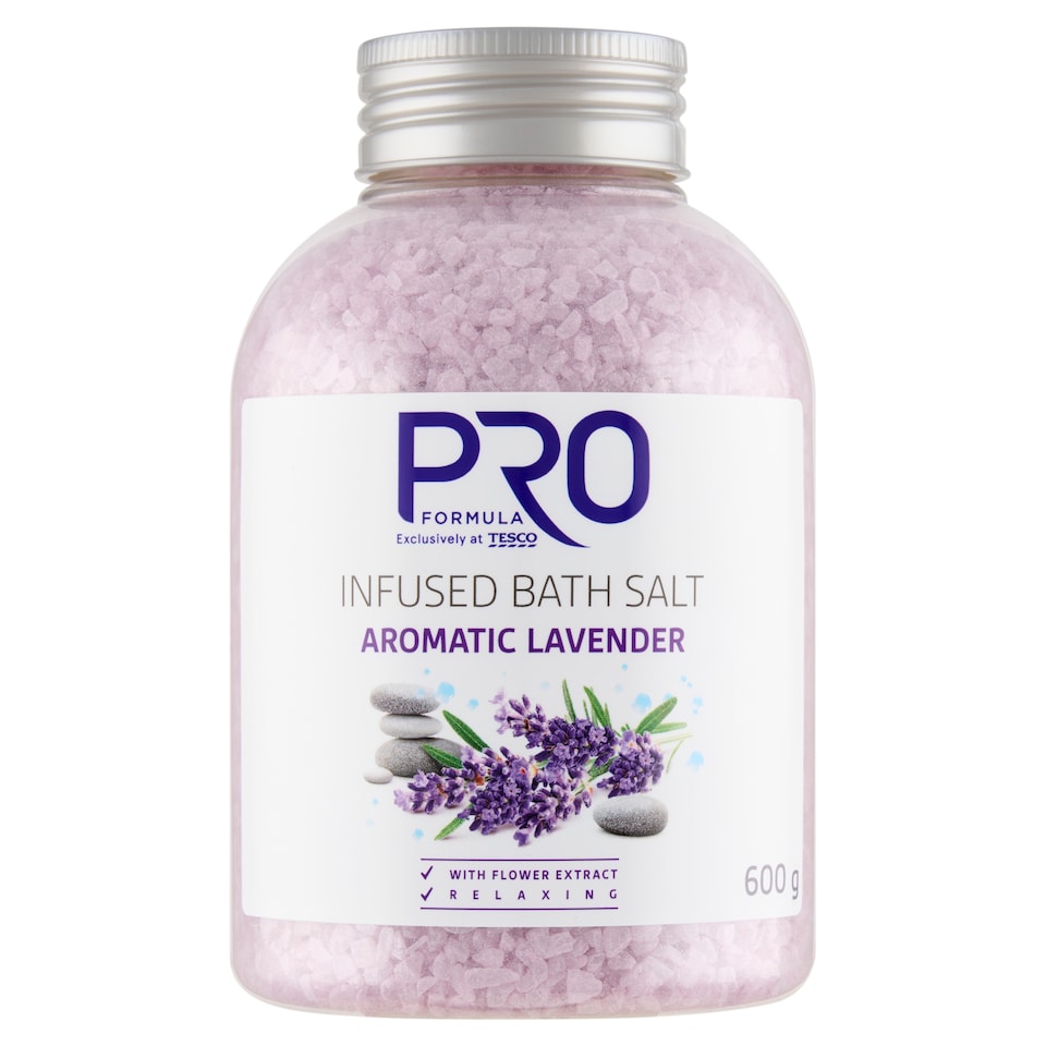 Pro Formula Aromatic Lavender Infused Bath Salt 600 g