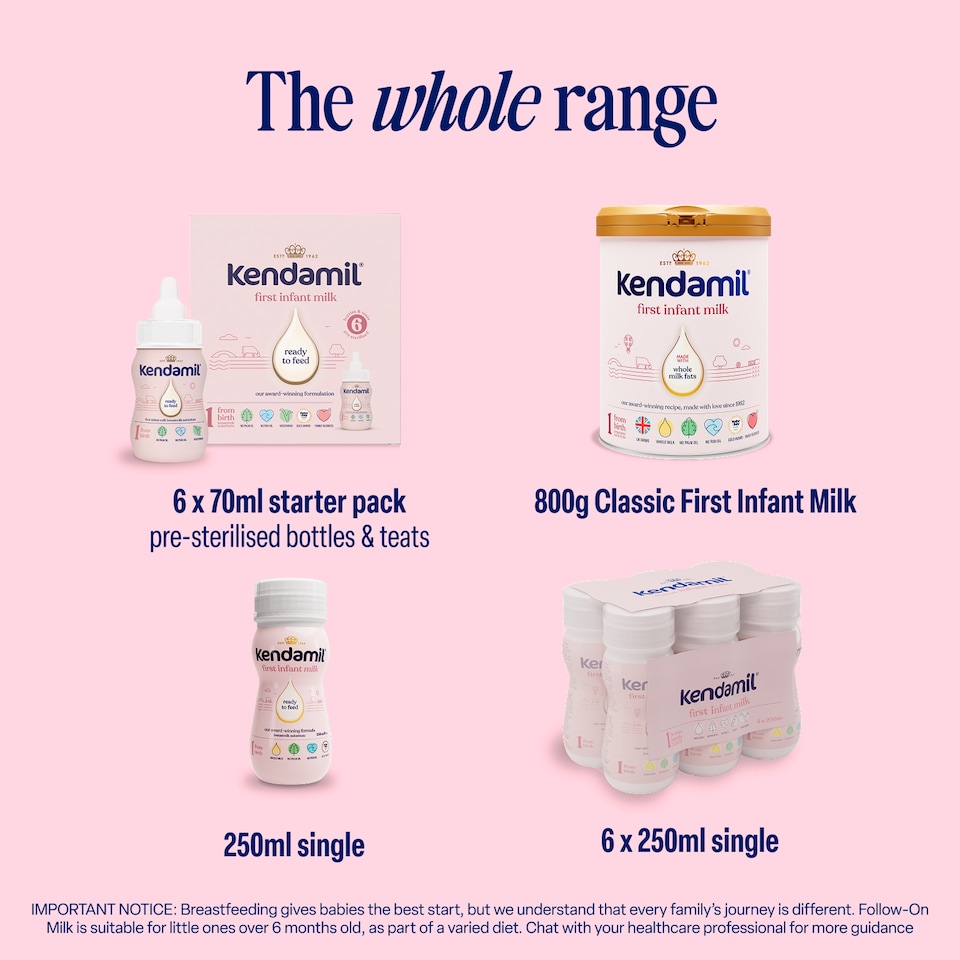 image 1 of Kendamil First Infant Milk 1 From Birth 800G