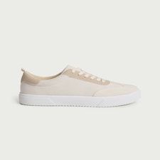 F&F Canvas Lace Up Trainers in Neutral