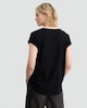image 3 of F&F Pure Cotton Holiday Spirit Cocktail Print T-Shirt in Black