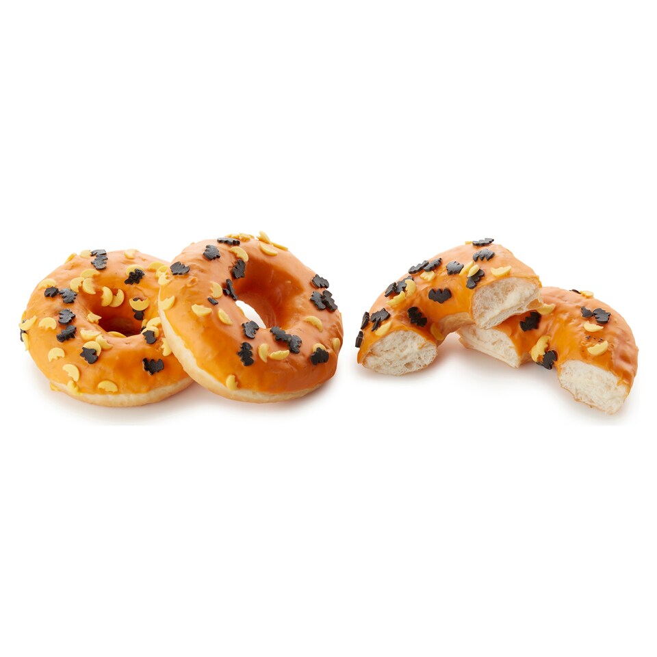 Donut oranžový Halloween 57 g