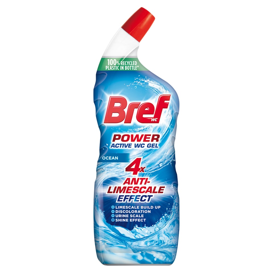 Bref Power Active Gel Ocean WC čistič 750ml