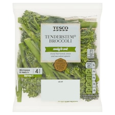 Tesco Trimmed Tenderstem Broccoli 80G