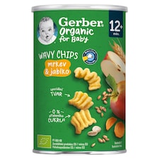GERBER Wavy Chips Carrot and Apple 35 g