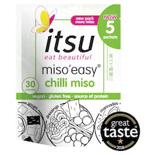 itsu chilli miso easy soups 5 Sachets 100g