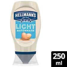 Hellmann's Light Squeezy Mayonnaise 250Ml