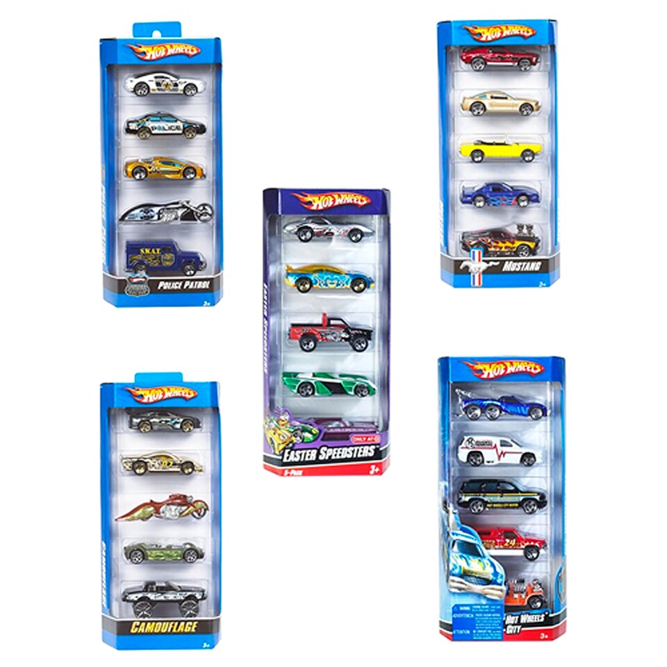 Hot Wheels Die Cast 5 Pack Asst.