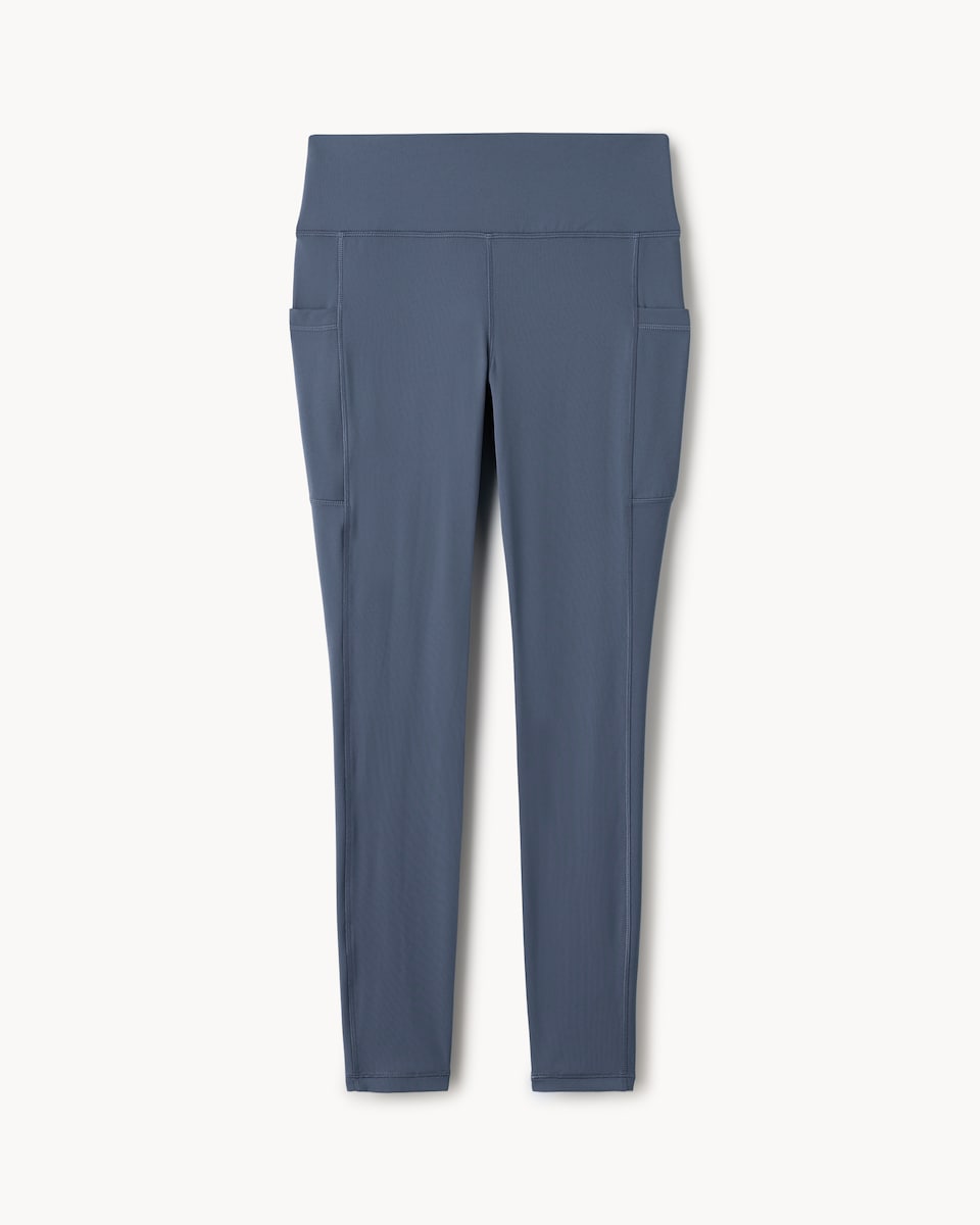 image 1 of F&F Active ULTRAMOVE High Waisted Pocket Leggings in Blue
