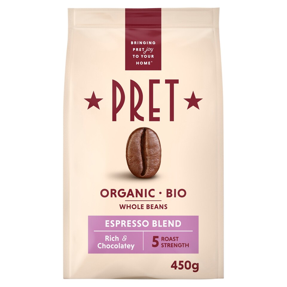image 1 of Pret Original Espresso Blend Coffee Beans 450G