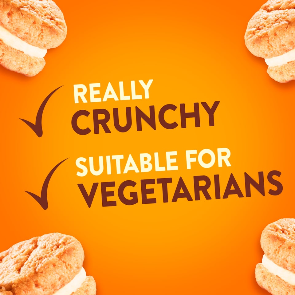 image 1 of Fox's Favourites Crunch Creams Biscuits - Golden 200g