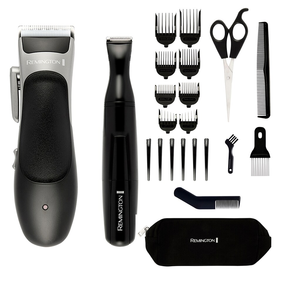 image 1 of REMINGTON STYLIST HAIR CLIPPER SET NEW HC367
