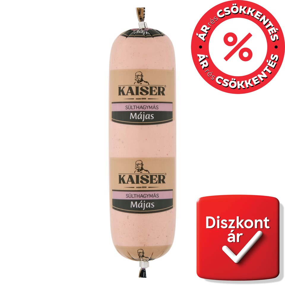 Kaiser sülthagymás májas 200 g  1. kép
