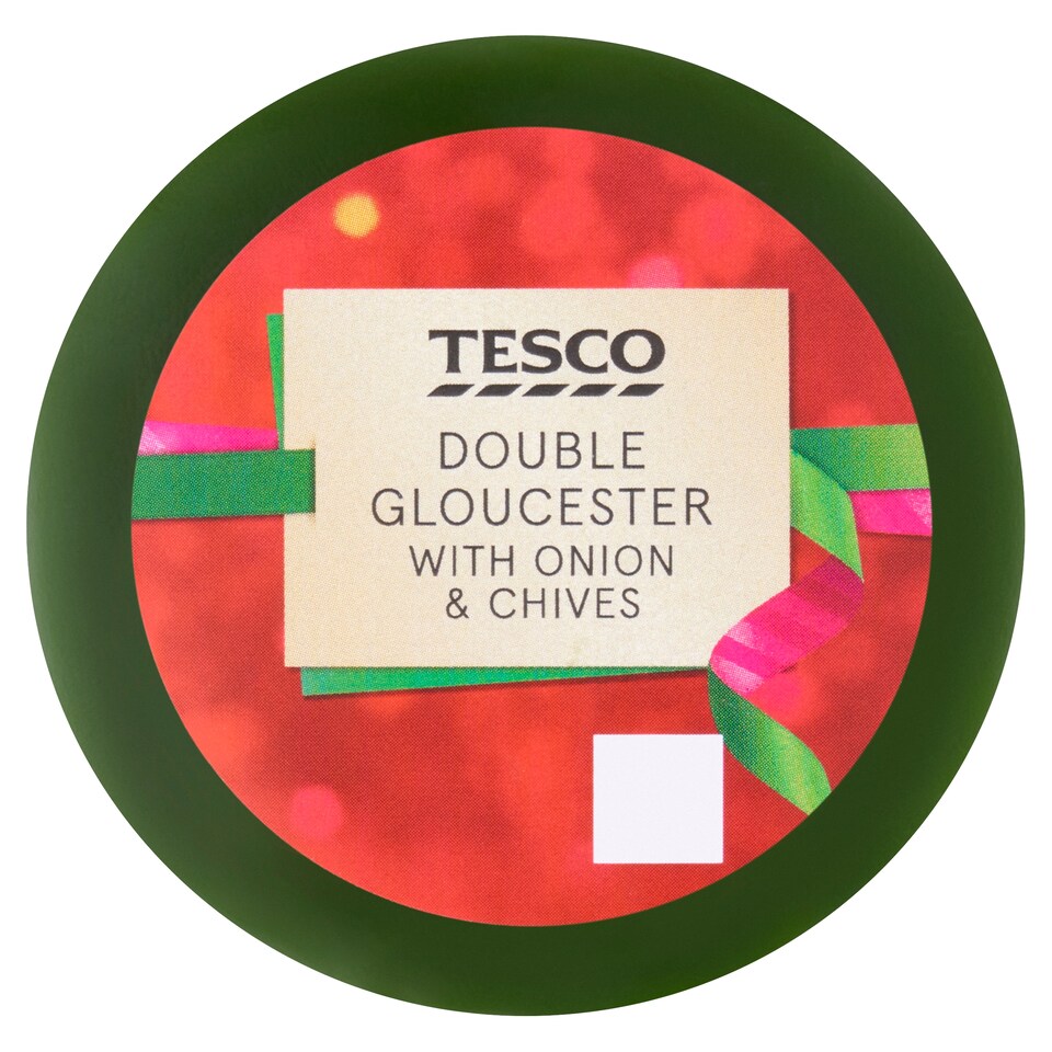 Tesco Gloucester Chive, Onion Truckle 100G