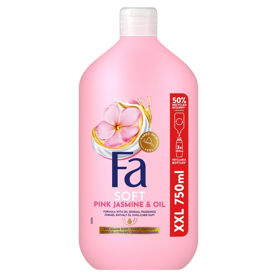 Fa tus- és habfürdő Pink Jasmine  & Oil 750 ml