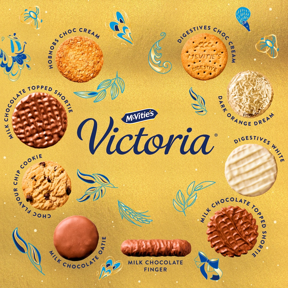 image 1 of McVitie's Victoria Our Classic Gold Biscuits Selection 490g