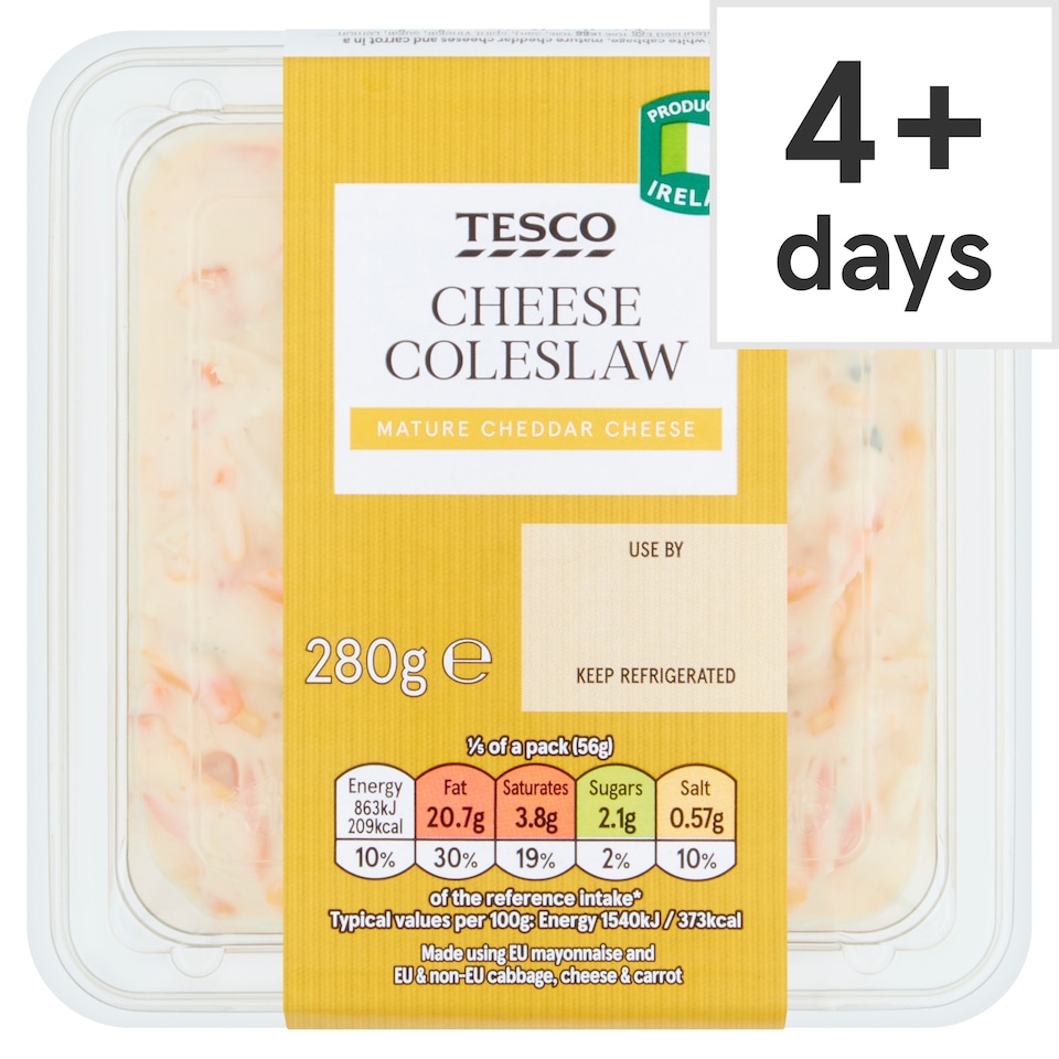 Tesco Cheese Coleslaw 280G