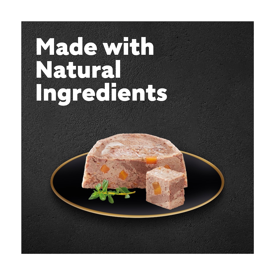 image 1 of Cesar Garden Terrine Wet Dog Food Tray Mixed in Loaf 8x150g