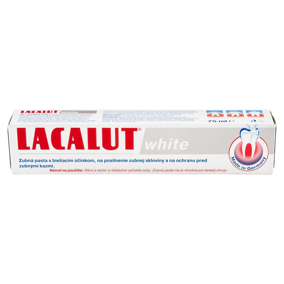obrázok 1 z Lacalut White zubná pasta 75 ml