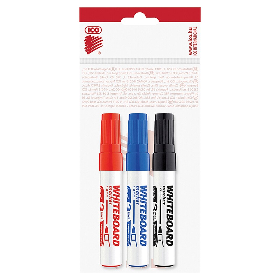ICO Whiteboard marker 3 db