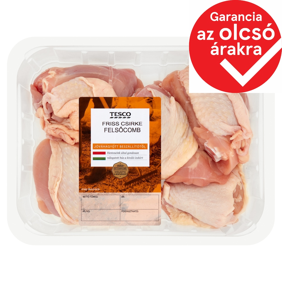 Tesco friss csirke felsőcomb 750 g