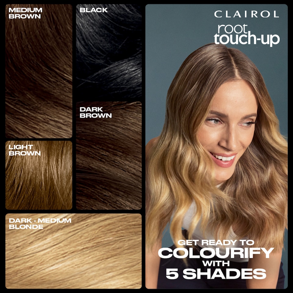 image 1 of Clairol Root Touch up 2 in 1 Light Brown 75ml