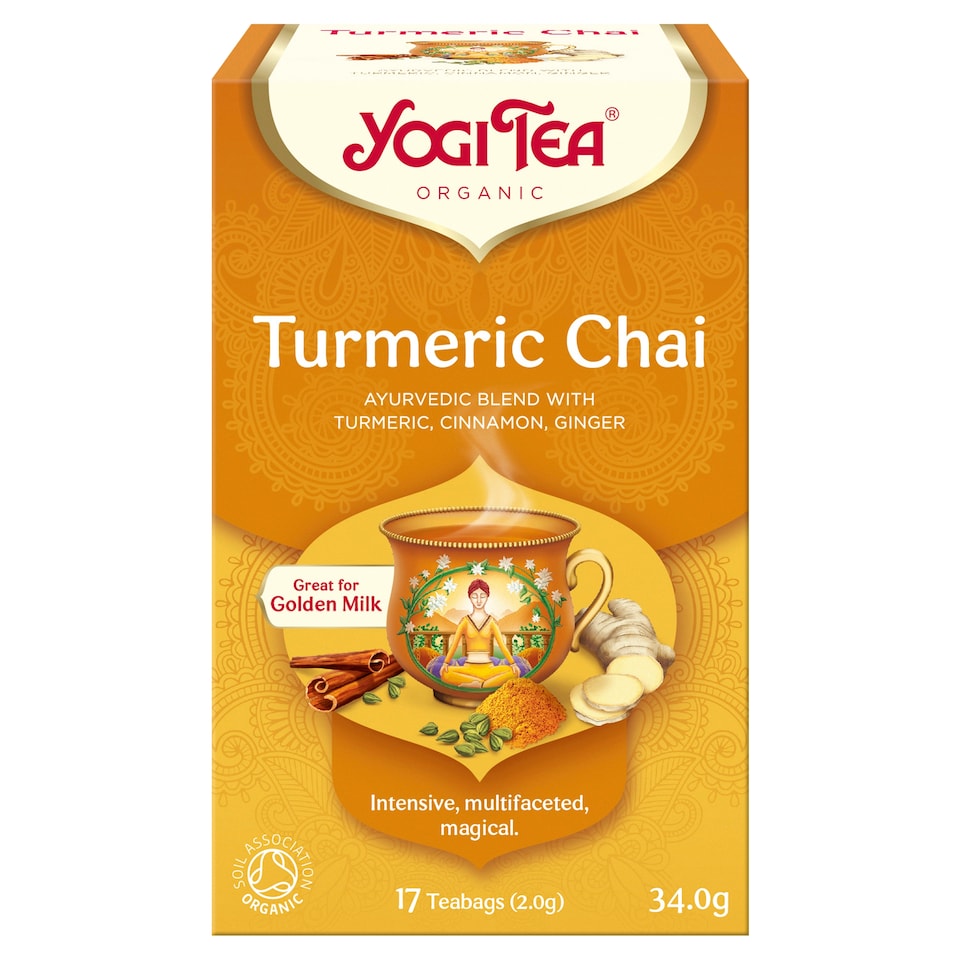 image 1 of Yogi Tea® Turmeric Chai Organic 17bags x 34g