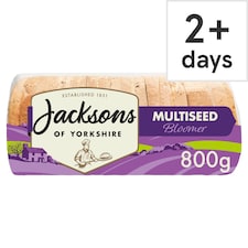 Jacksons of Yorkshire Multiseed White Bloomer Bread 800g