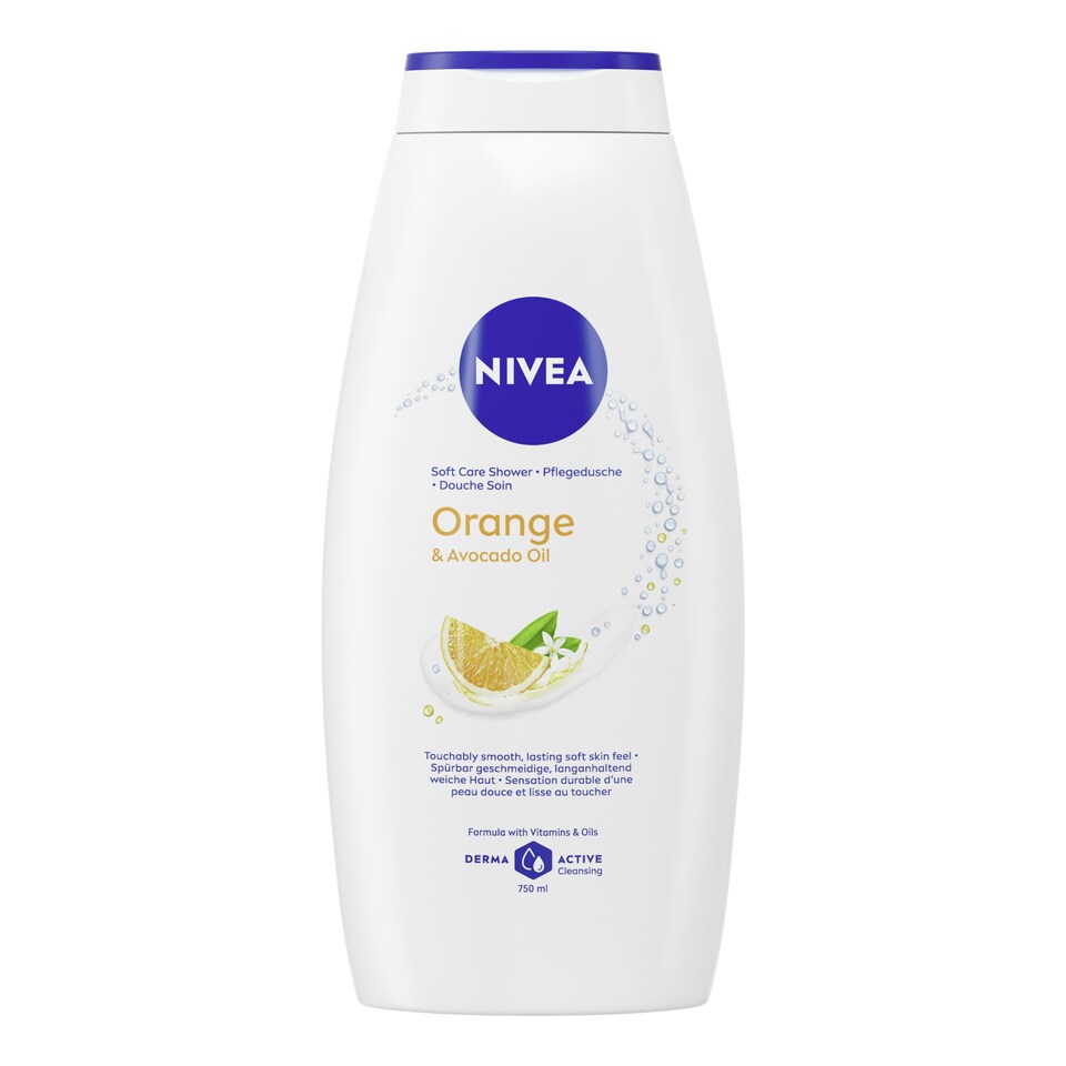 Nivea Orange And Avocado Oil Shower Wash 750Ml