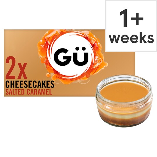 Gu Salted Caramel Cheesecake 2X92g Tesco Groceries
