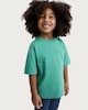 image 2 of F&F Boys Pure Cotton Pocket Front Short Sleeved T-Shirt in Green