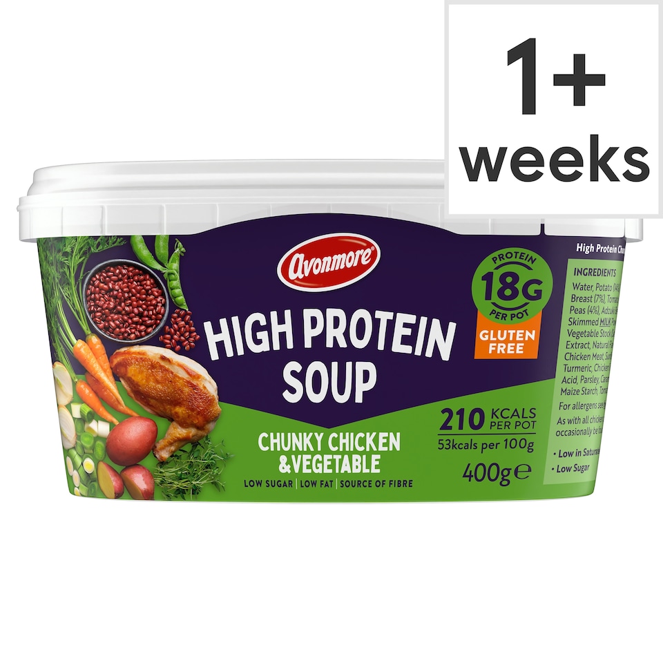 Avonmore High Protein Chicken & Vegetable Soup 400g