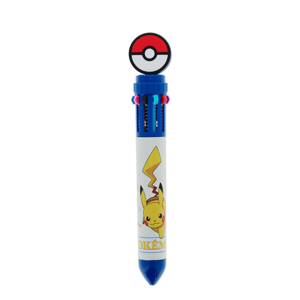 Pokemon 10 colour pen
