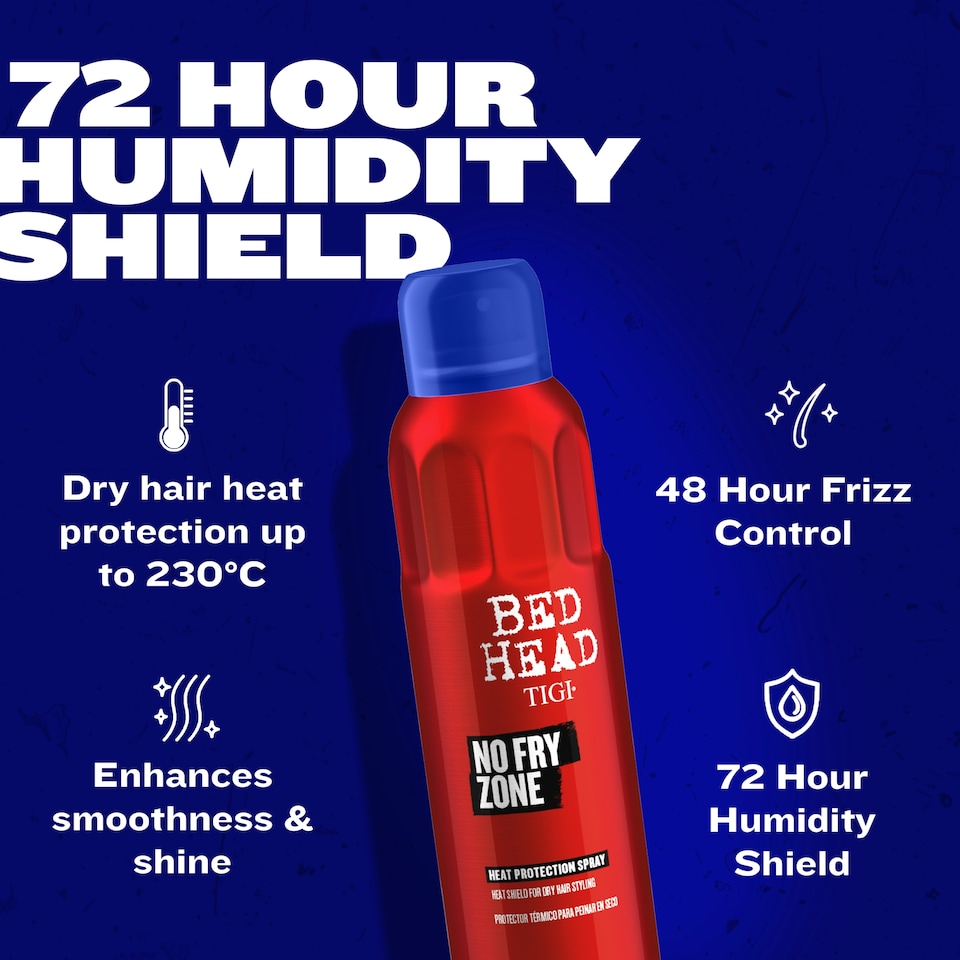 image 1 of Bed Head TIGI No Fry Zone Heat Protection Spray 200ml